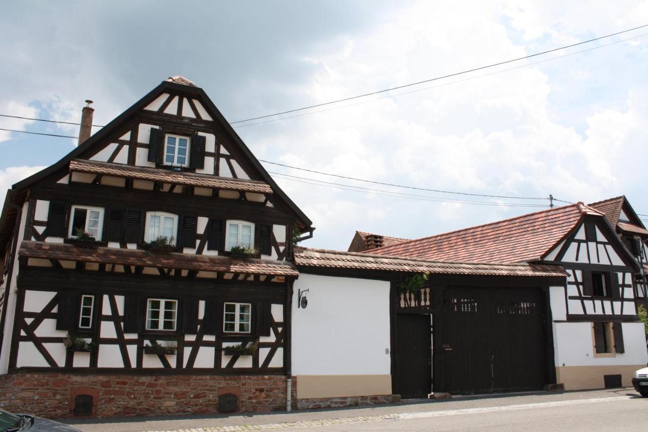 Bed and Breakfast La Grange Aux Coqs Ittenheim Экстерьер фото